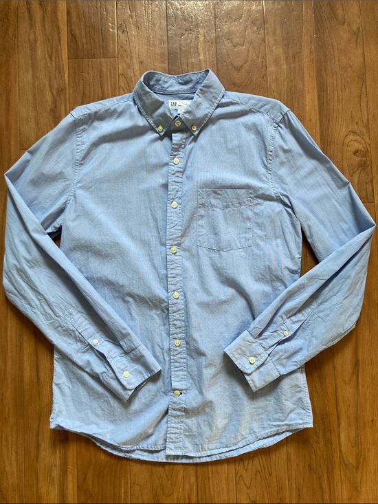 GAP Other - GAP Men’s Light Blue Button-Down Oxford Shirt 100% cotton